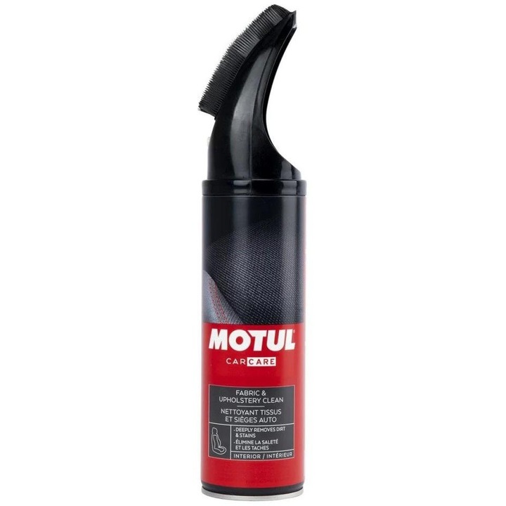 Почистващ разтвор за тапицерия с четка - MOTUL Fabric Cleaner, 500 мл