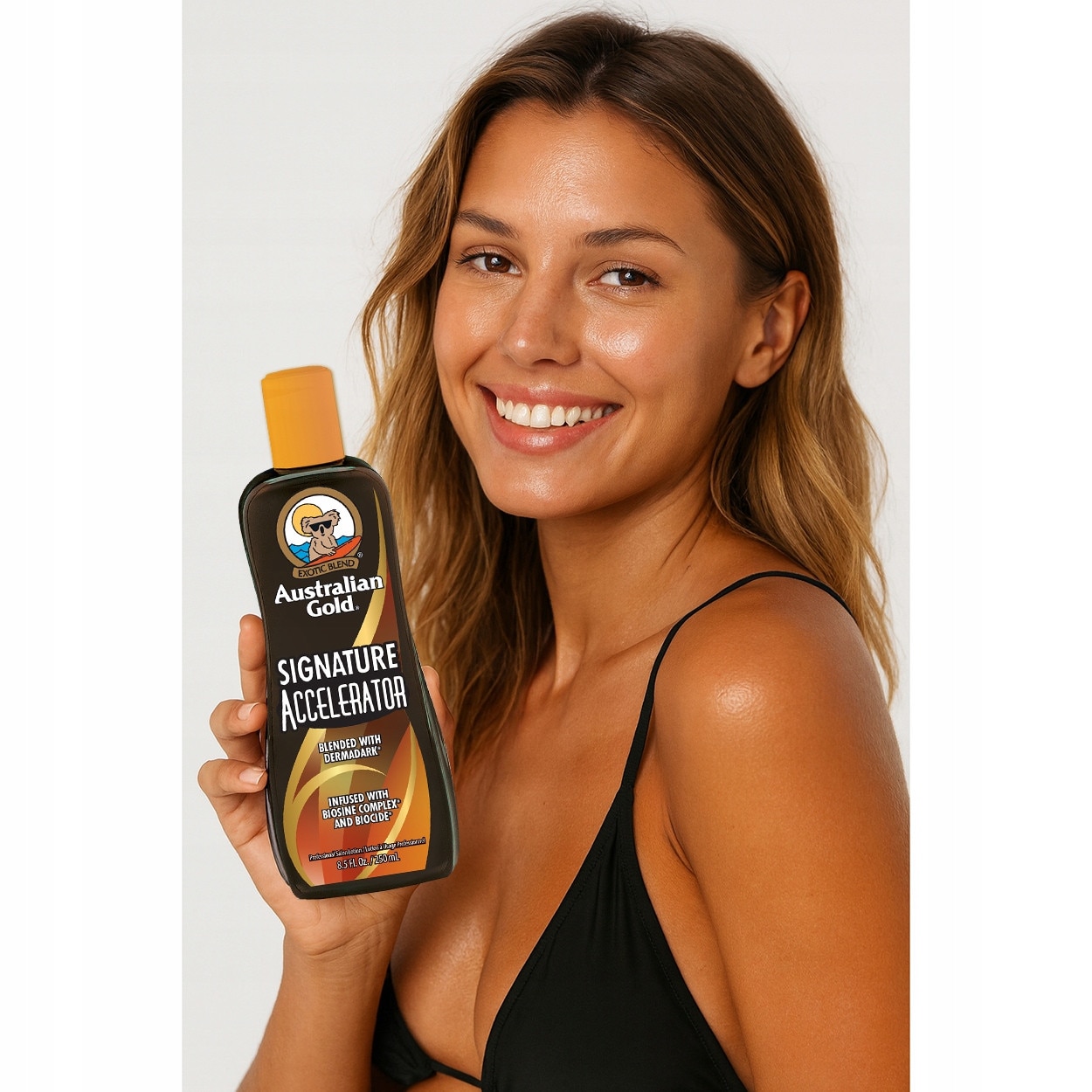Lotiune hidratanta de bronzare Australian Gold Signature