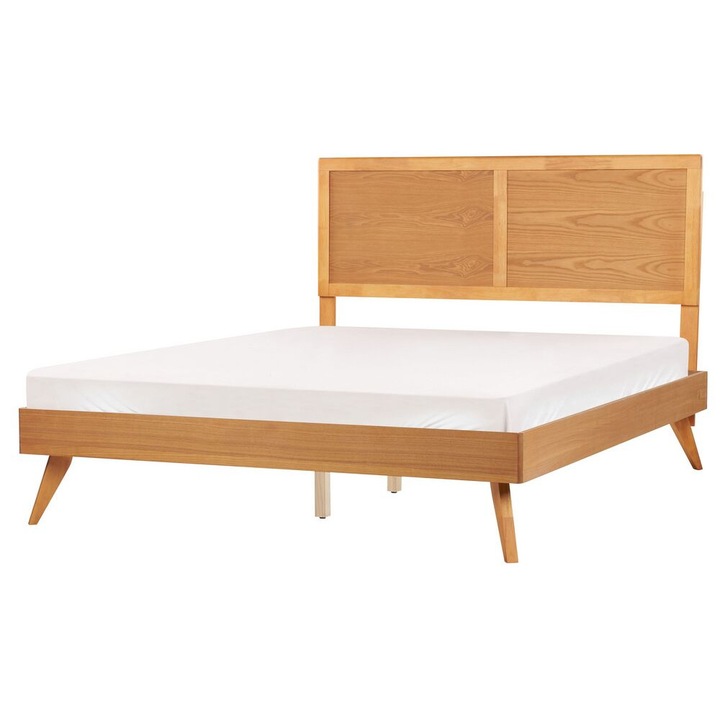 Világosbarna franciaágy 160 x 200 cm Istres