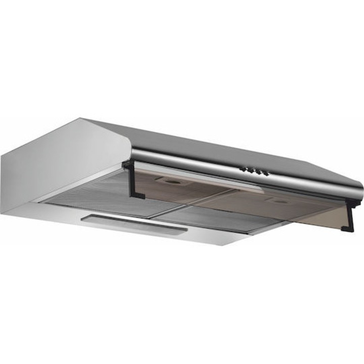 Hota UNITED, model UHS-8335, inox, 500 m/h, 62dB, dimensiuni PH120