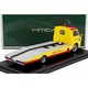 Autó platform makett ALFA ROMEO - A12 (F12) Sárga 1:18 Mitica Diecast