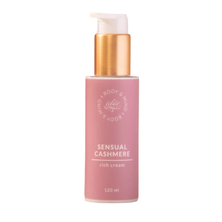 Éclair Sensual Cashmere - Rich Cream - Virágos - vanília illatú testápoló, 120 ml