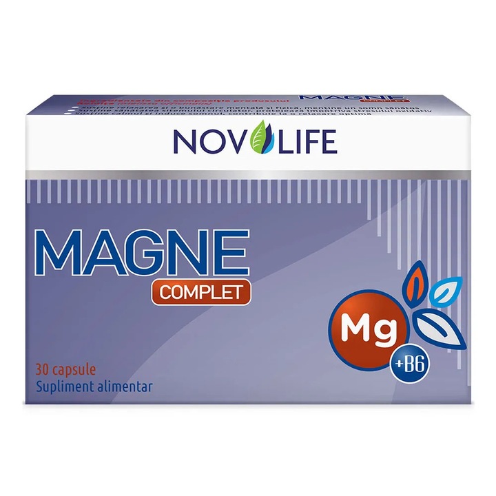 Magne Complet, 30 capsule, Novolife