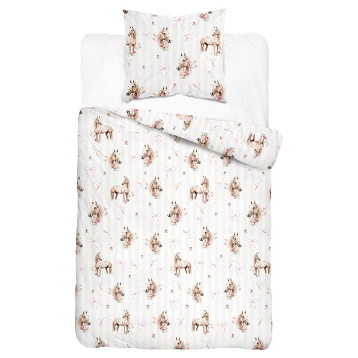 Detexpol ágyneműhuzat 160x200cm, 100% pamut, 1x70x80cm, színes nyomtatás