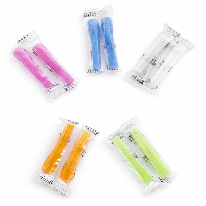 Mustiucuri igienice pentru narghilea, din plastic colorate de unica folosinta, universale, 5cm, 10 bucati