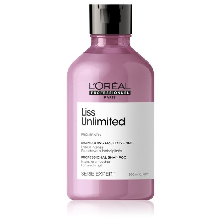Sampon de par L'Oreal Professionnel Liss Unlimited, 300ml, pentru controlul parului rebel, hidratare.