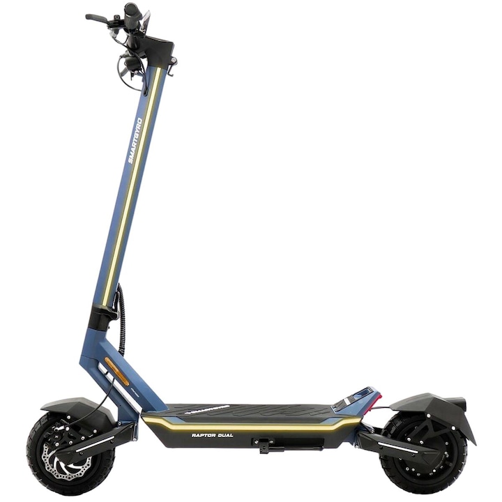 Trotineta electrica, Smartgyro, SG27-554, pliabila, autonomie medie, viteza maxima standard