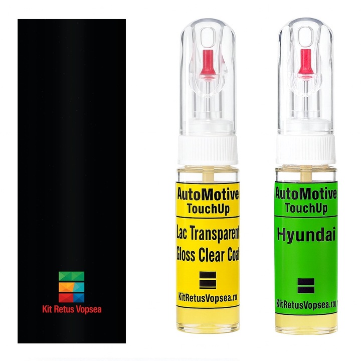 Kit retus vopsea touch-up Hyundai Genesis HYYB6 (Onyx Black), HYYB6, YB, YB6