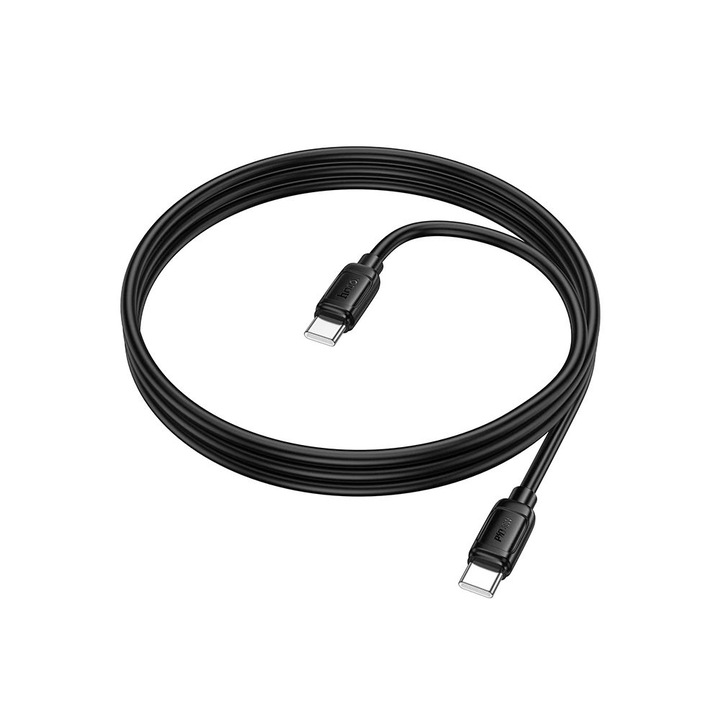 Cablu de date Hoco USB 2.0 Type-C 60W 1m Negru