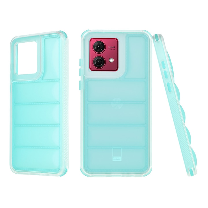 Carcasa de protectie pentru Motorola Moto G84, turcoaz