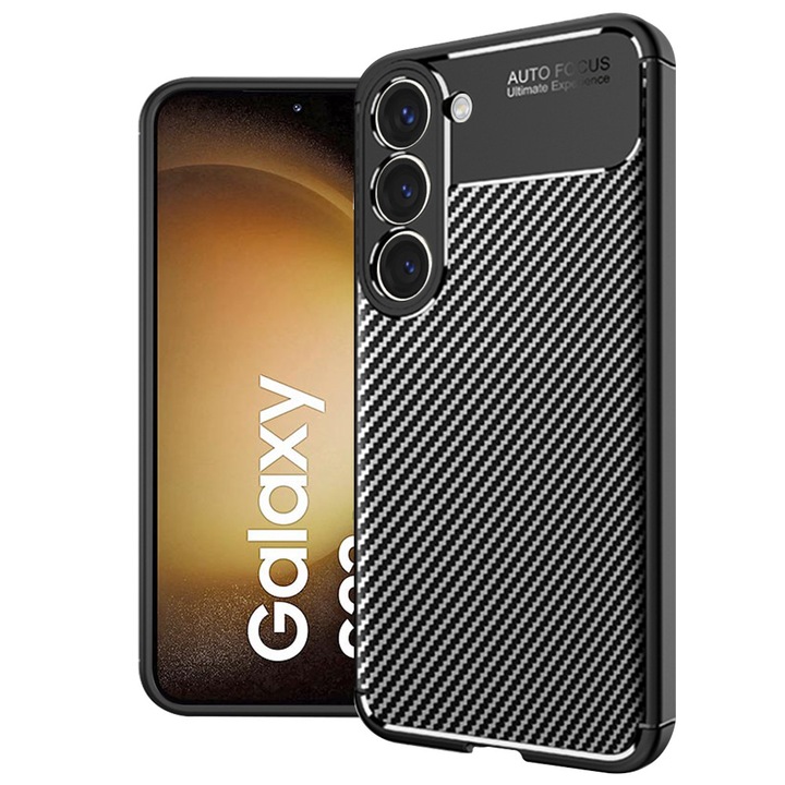 Husa pentru Samsung Galaxy S23 Plus, din TPU, Danex, Culoare Negru