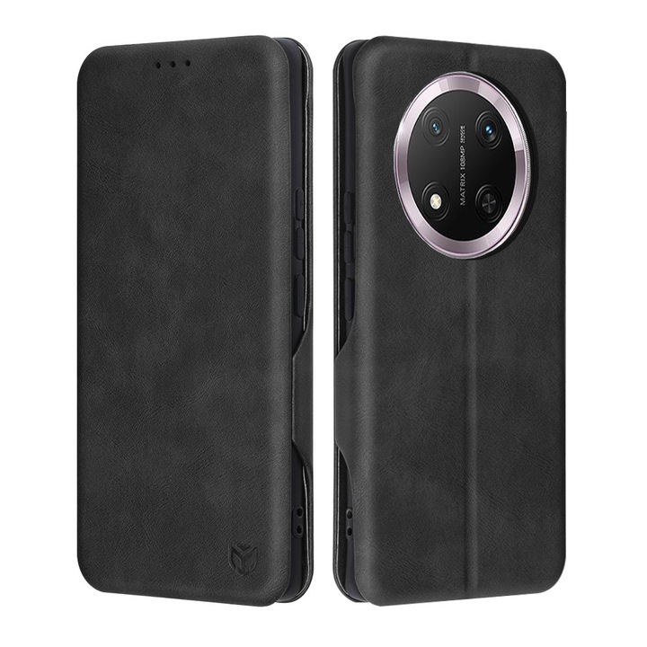 Защитен калъф, съвместим с Honor Magic7 Lite / X9c, Tim, Черен