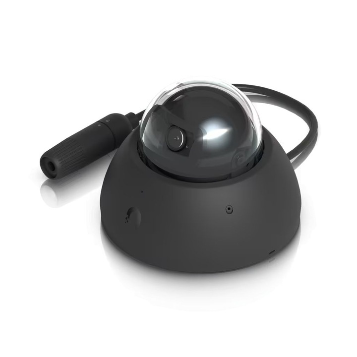 Камера за наблюдение Ubiquiti AI Dome, 4K, IK10, IP66, с микрофон