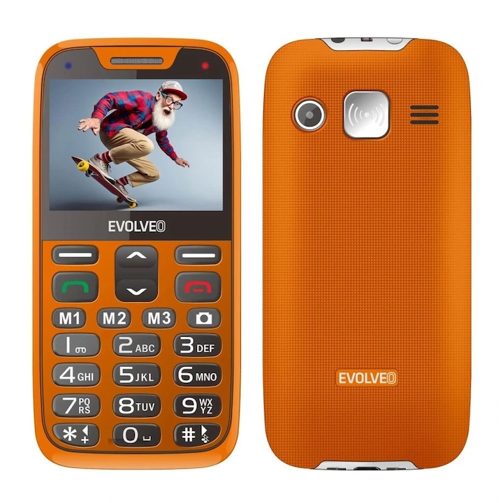 Evolveo EasyPhone EP-601 XR Orange, 287479, Telefon mobil