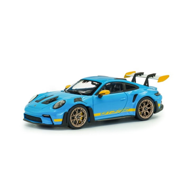 ELŐRENDELÉS: Porsche 911 (992) GT3 RS Tribute 24H Daytona 2003, Riviera Blue, 2023, 1:43, Solido autómodell