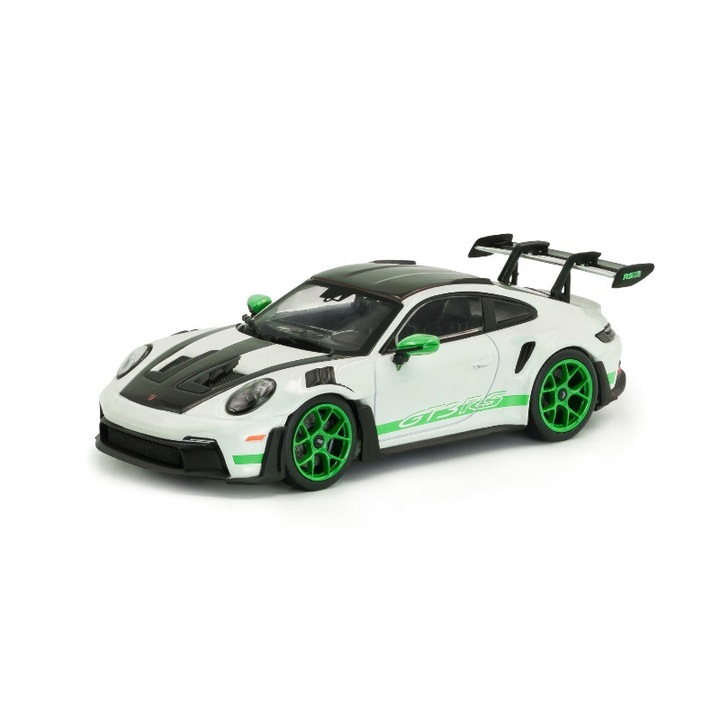 ELŐRENDELÉS: Porsche 911 (992) GT3 RS Tribute to Carrera RS Package, Fehér Zölddel, 2023, 1:43, Solido autómodell