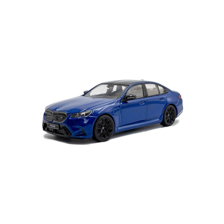Macheta auto BMW M5 Sedan, Marina Bay Blue, 2024, 1:43, Solido