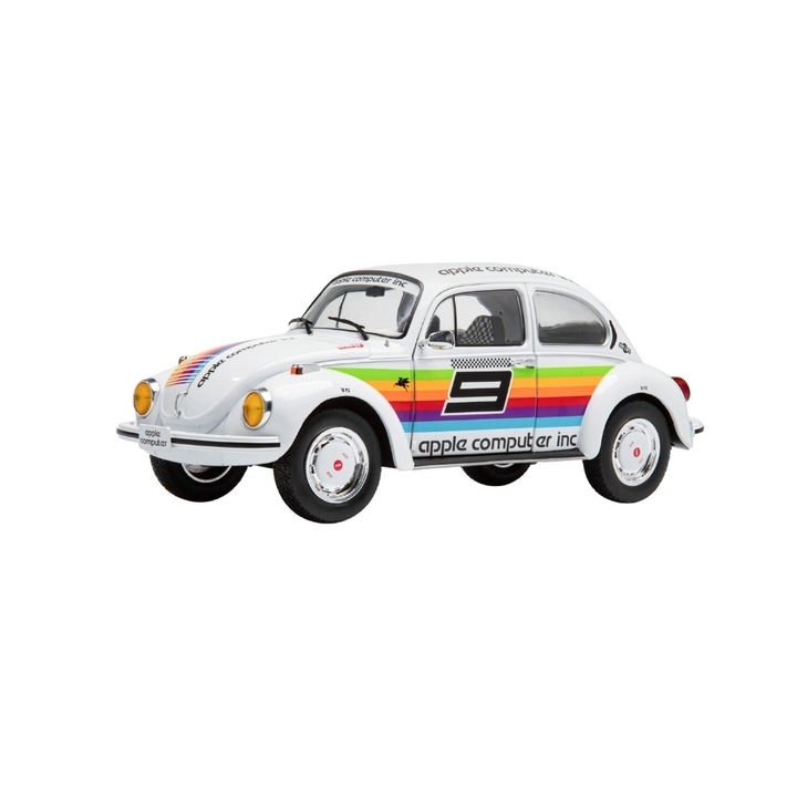 Macheta auto Volkswagen Beetle 1303 K3 Tribute, fehér, 1975, 1:18, Solido