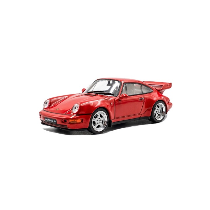 Porsche 911 (964) RS 3.8 autómodell, Guards Red, 1994, 1:43, Solido