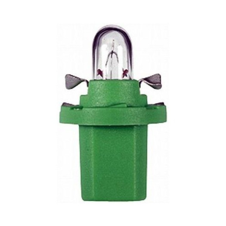 Bec Auto Incandescente pentru Iluminare Bord, cu Mufa, 12V 2W, B8.5d, HELLA Standard 8GA 007 997-081