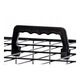 Cusca metalica caine xl pliabila tava detasabila maner, 91x57x63 cm, transport usor, negru