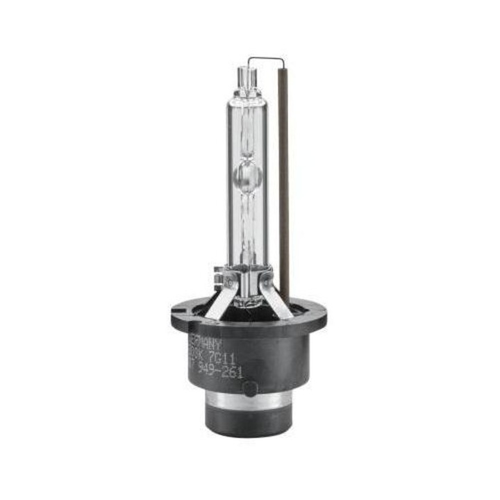 Bec auto xenon HELLA STANDARD D2S, pentru faza lunga, 85V, 35W, 4300K, P32D-2, model 8GS 007 949-261