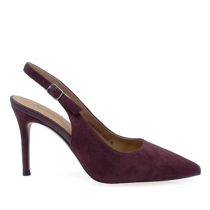 Pantofi dama eleganti, Anna Viotti, D105-B149D-270, Visiniu