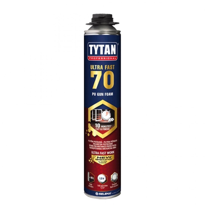 Pisztolyos purhab 870ml - ULTRA FAST 70 Tytan Professional