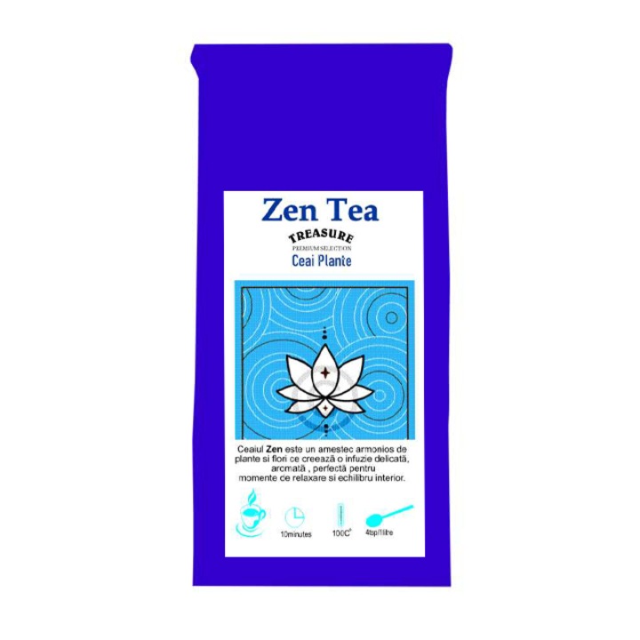 Ceai ZEN, Infuzie, 50 gr, Treasure