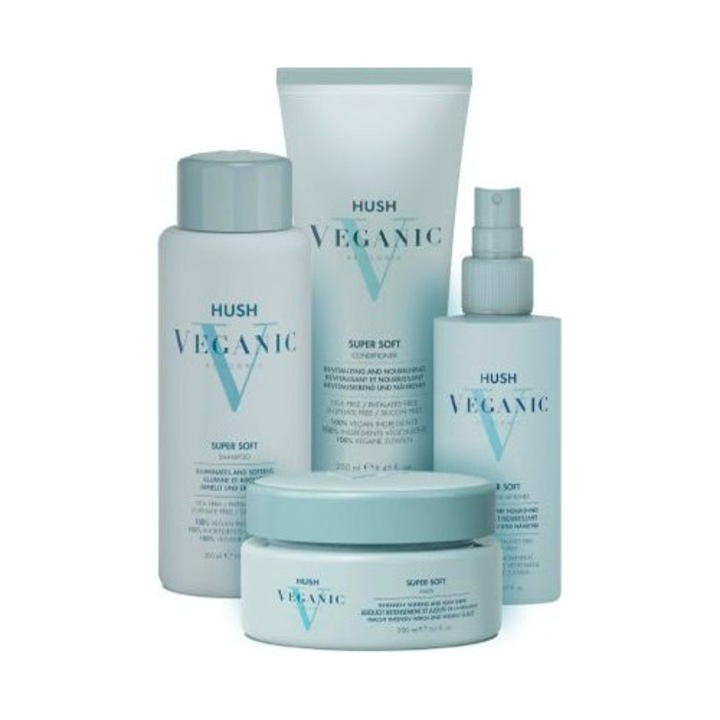 Sampon Hush Super Soft 300ml, vegan, pentru par normal, unisex