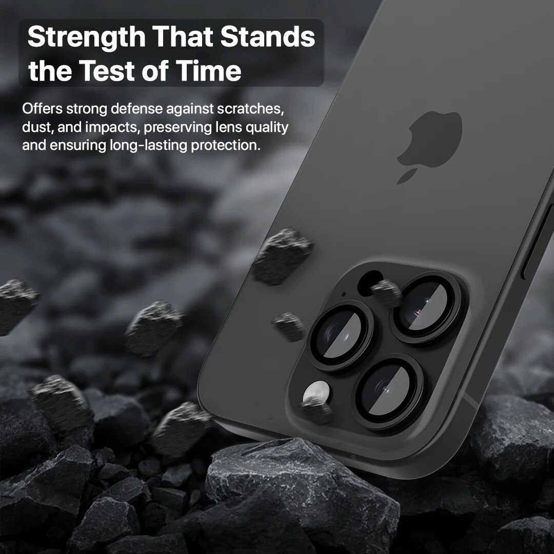 Folie Sticla pentru Camera, Pentru Apple iPhone 16, 3D, Transparent