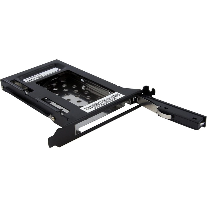 Adaptor 2.5" SATA Startech, design ventilat aluminiu/otel, negru
