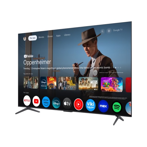 Televizor mini LED TCL 55MQLED75K, 140 cm, 4K UHD, HDR, Smart TV, 120 Hz