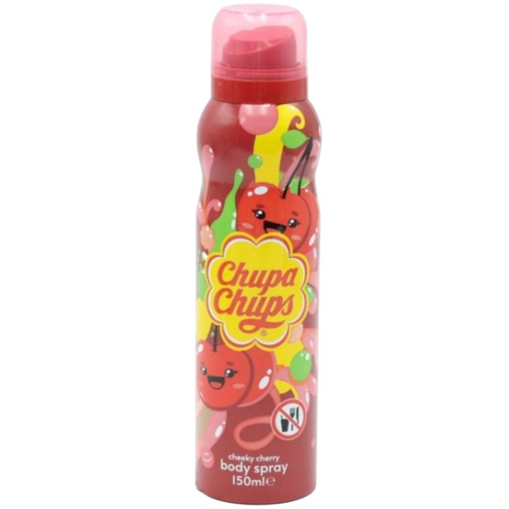 Deodorant spray Chupa Chups, Cheeky Cherry, 150ml, unisex