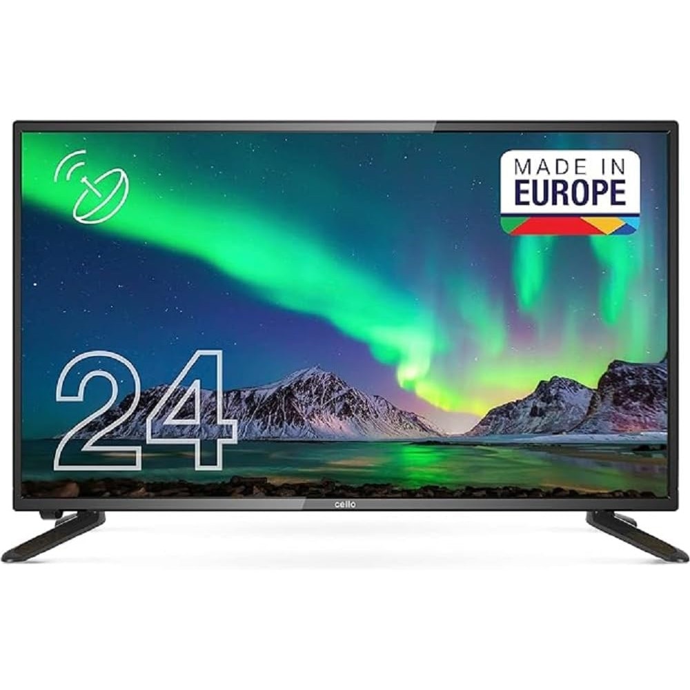 Televizor LED Cello 24", HD Ready, tuner triplu DVBT2 S2, 61 cm
