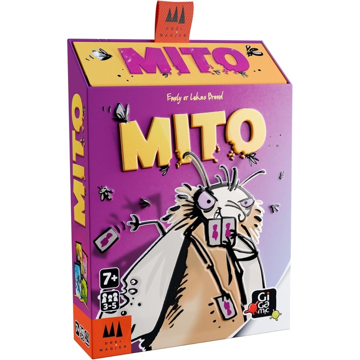 GIGAMIC Mito - Joc de Carti Strategic si Amuzant pentru Toti