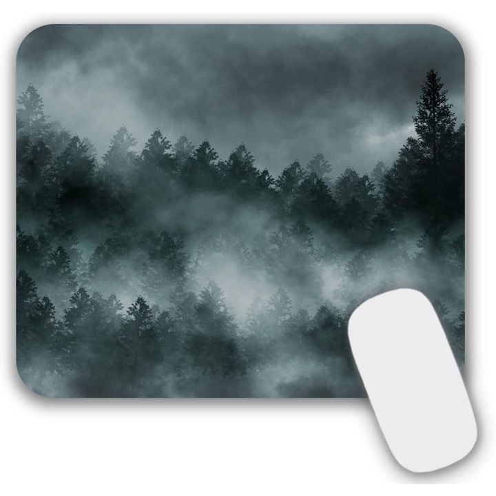 Mouse Pad Gaming/Office 24x20x0.3 cm, Suprafata Neteda, Baza Anti-Alunecare