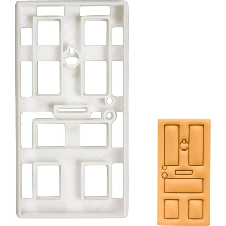 Taietor fursecuri Bakerlogy, forma casa, 5.8x11.3cm, 1 bucata