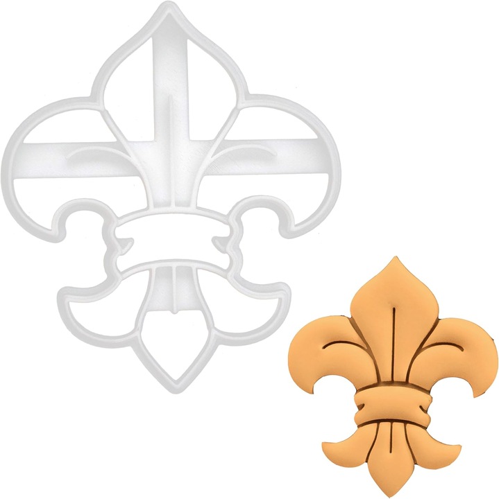 Taietor fursecuri Crin Heraldic, bakerlogy, 7.7x9.0cm, imprimat 3D, rezistent