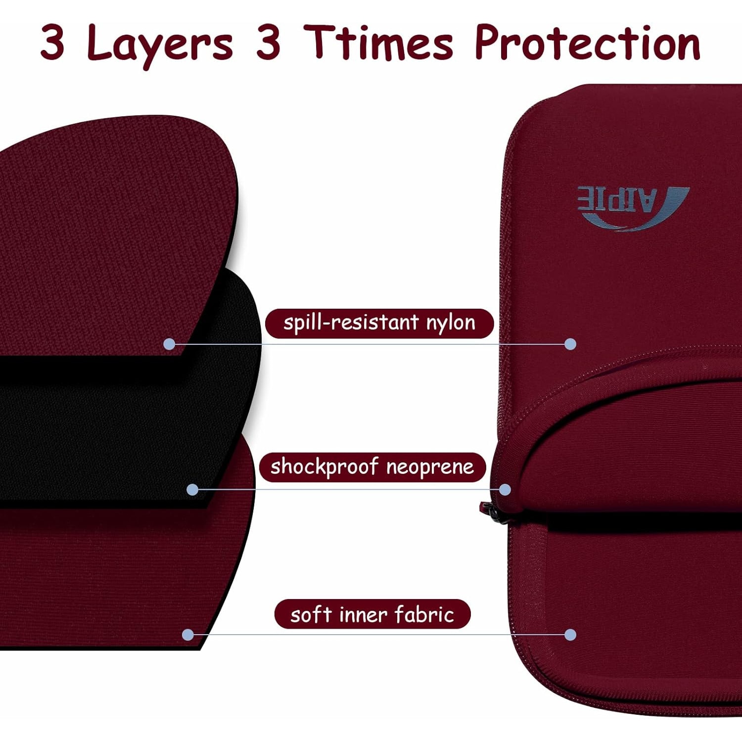 Husa Protectoare Neagra pentru Laptop 11.6-12 inch