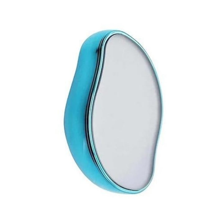 Instrument epilare cristal pentru corp, epilator exfoliant reutilizabil, 11×7×2, 5 cm
