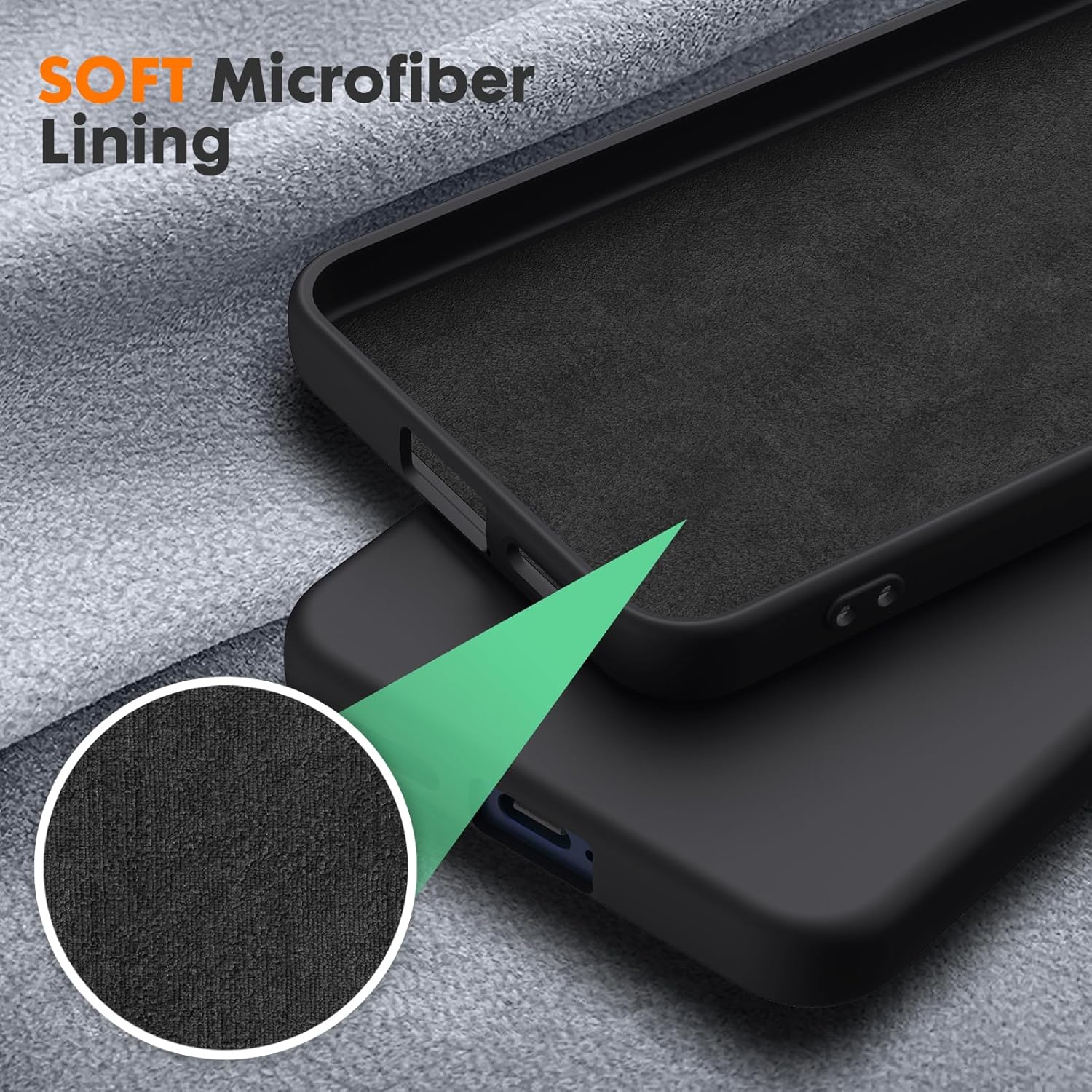 Husa Soft Touch, slim, ALC Mobile, anti soc, compatibila cu Samsung Galaxy S26 Plus, Negru Tpu