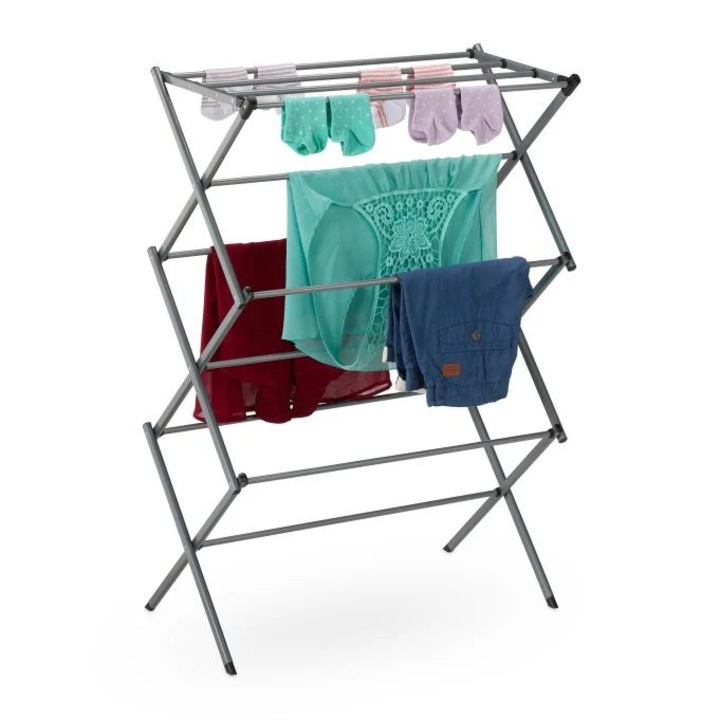 Összecsukható fém ruhaállvány