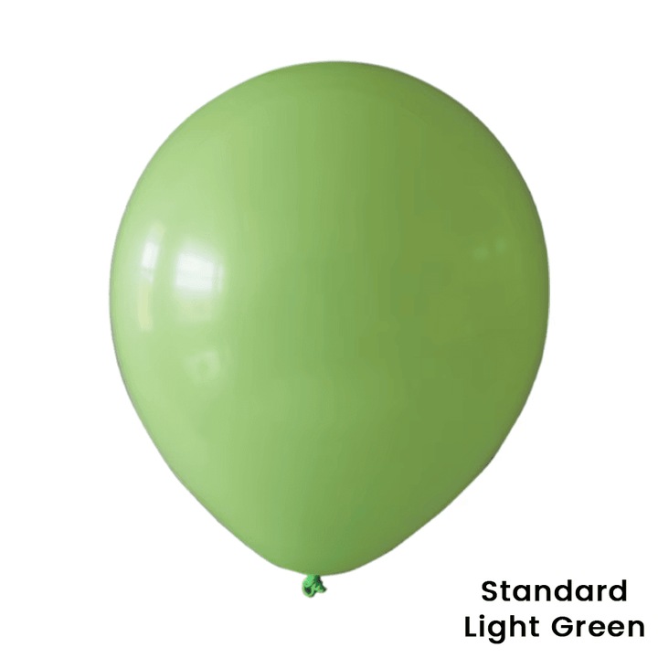 Set 100 Baloane Latex 30 cm Verde deschis
