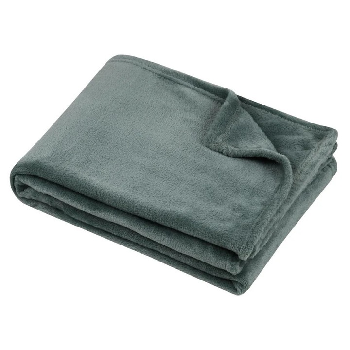 Декоративно одеяло Stanford 180x220 см. цвят Нефрит, STOF France