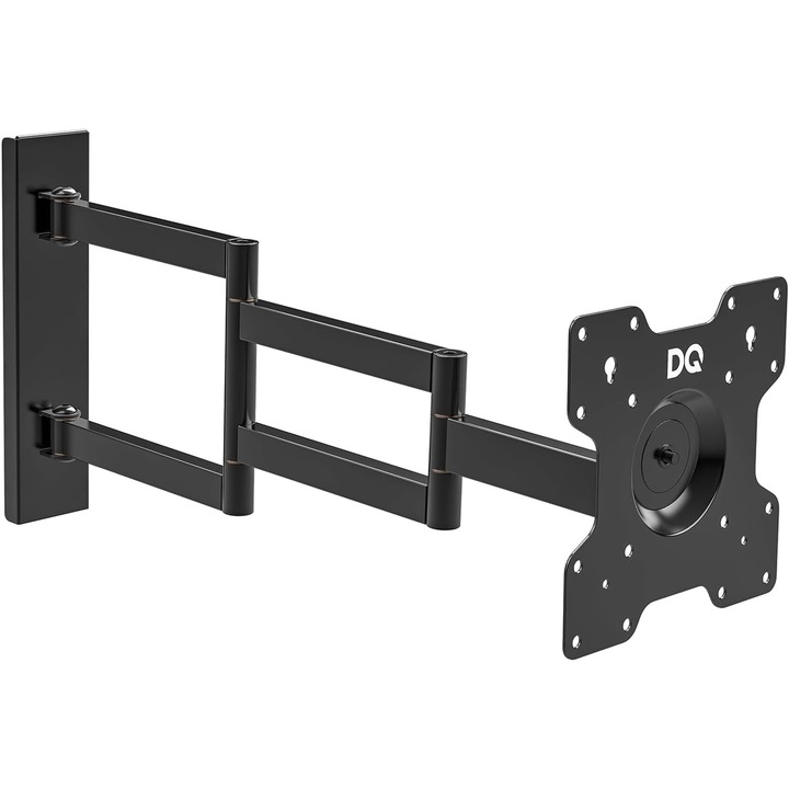 DQ Rotate XL TV tartó 70cm, 25kg, VESA 200x200mm, Fekete