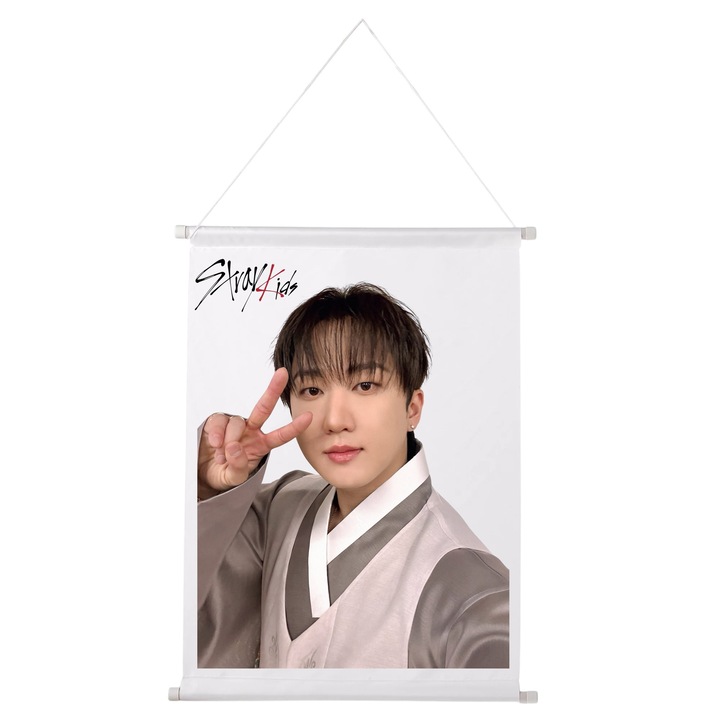 Poster personalizat stray kids changbin stay kpop trupa, 56x39 cm