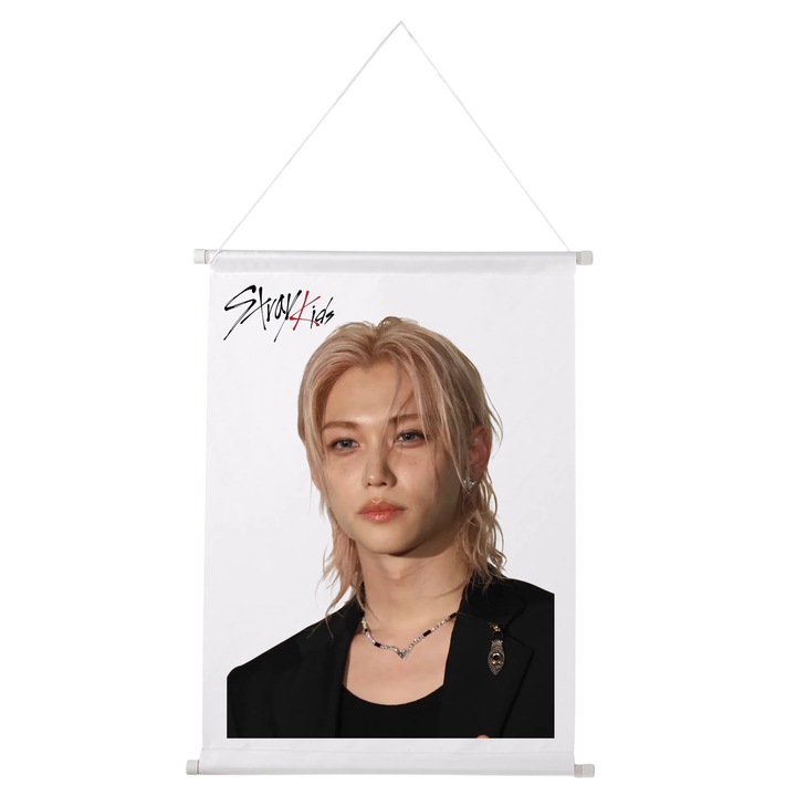 Poster personalizat stray kids felix stay kpop band, 56x39 cm