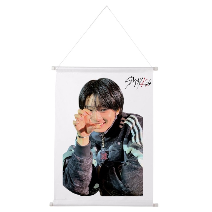 Poster personalizat stray kids i.n stay kpop trupa, 56x39 cm