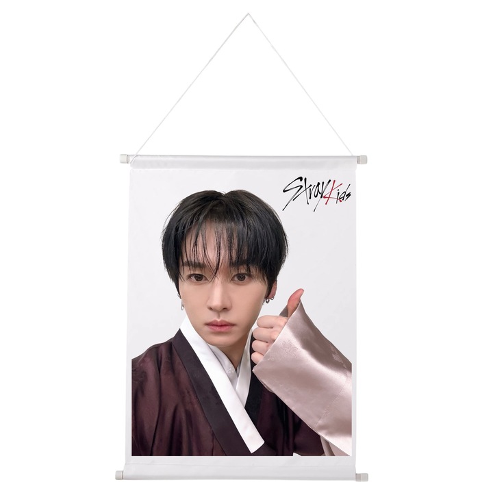 Poster personalizat stray kids lee know stay kpop, 56x39 cm